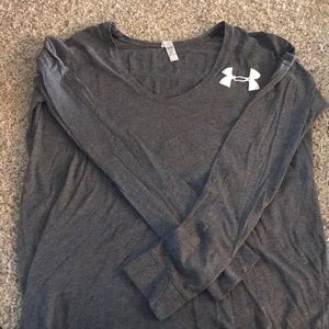 Grey Under Armour Long Sleeve